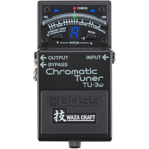 Boss TU3W Chromatic Tuner Pedal Waza Craft Guitar Effects  Pedal