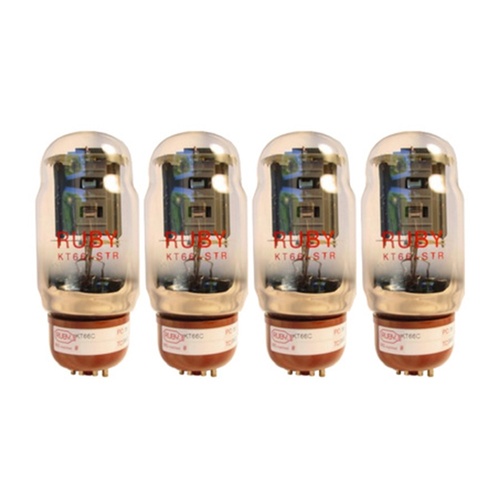 Ruby KT66C Power Tube Matched set 4 Tubes