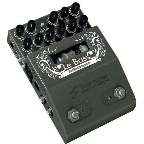 Two Notes Audio Engineering LeBass 2-Channel Preamp Guitar Effects Pedal Le Bass