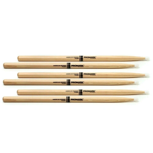 Promark TX2BN American Hickory Nylon Tip  Pro Mark -  3 Pairs
