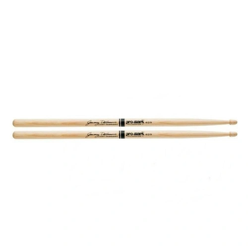 Promark Hickory 409 Jimmy DeGrasso Wood Tip Drumsticks TX409W 