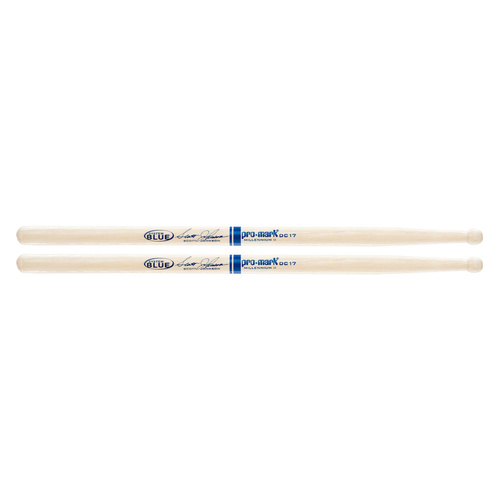 Promark Hickory DC17 Scott Johnson Wood Tip drumsticks - Pair