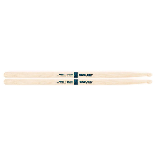 Promark Hickory 2B "The Natural" Wood Tip drumstick