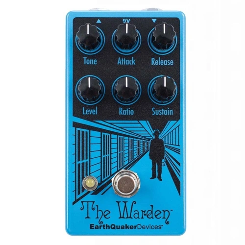 EarthQuaker Devices The Warden V2 Optical Compressor Effects Pedal