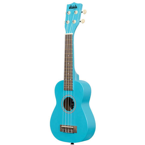 Kala Ukadelic BlueYonder Soprano Ukulele with Bag