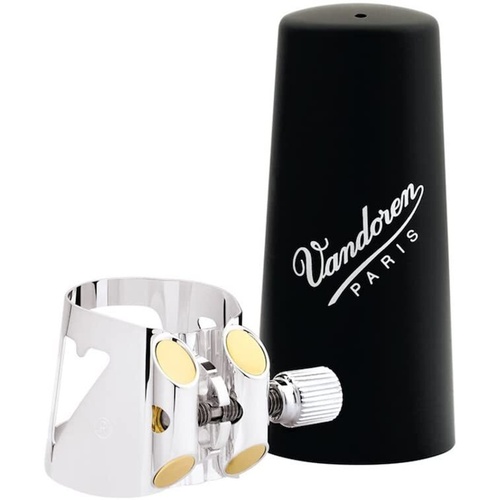 Vandoren Optimum Ligature & Plastic Cap for E Flat Clarinet