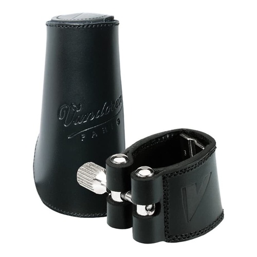 Vandoren Leather Ligature & Leather Cap for B Flat Clarinet