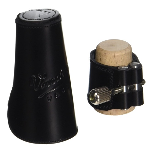 Vandoren Leather Ligature & Cap for German Clarinet