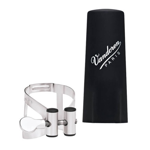Vandoren MO Ligature & Cap for B Flat Clarinet - Pewter