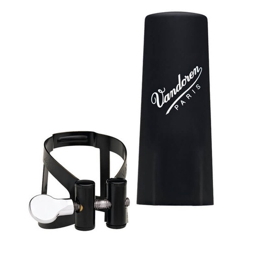 Vandoren MO Ligature & Cap for Alto Clarinet - Black
