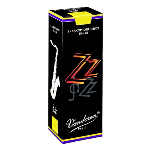 Vandoren Tenor Saxophone Reeds - jaZZ - Grade 1.5 - Box of 5