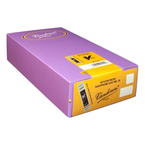 Vandoren Alto Saxophone Reed V12 Grade 2.5 Box of 50