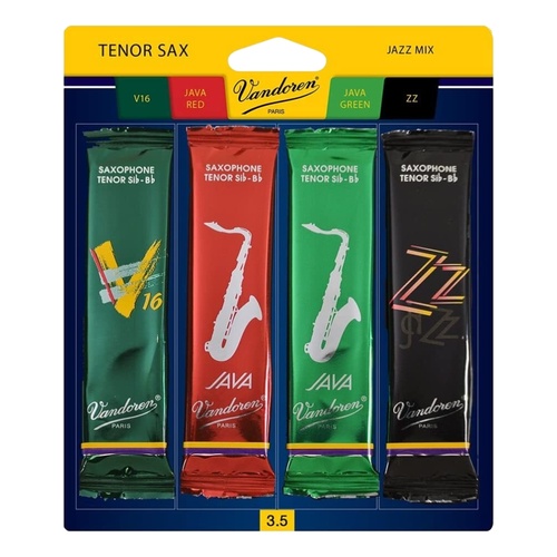 Vandoren Tenor Saxophone Reed Jazz Miz Grade 3.5