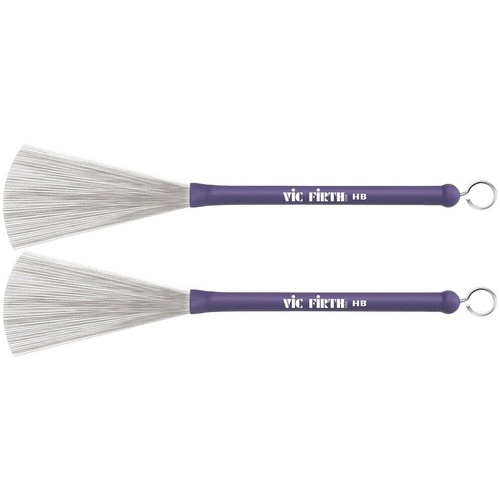 Vic Firth Heritage Wire Brushes with Rubber Handles - Light Gauge