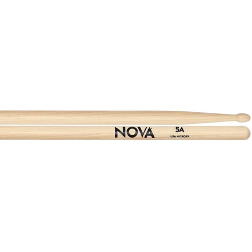 Vic Firth Nova 5A wood Tip 1 Pair Hickory Drumsticks