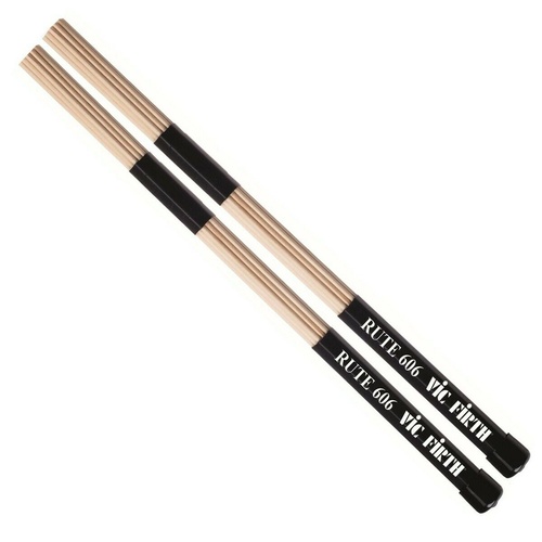 Vic Firth Rute Bundled Sticks - 606 - 1 Pair of Bundled Dowel Drumsticks