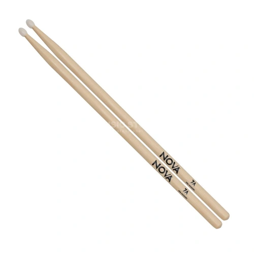 Vic Firth Nova 7A Nylon Tip 1 Pair American Hickory Drumsticks