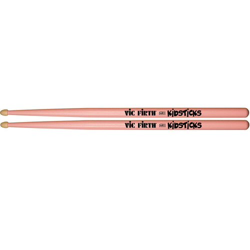 Vic Firth Kidsticks - American Classic Kids Drum Sticks - Pink Finish