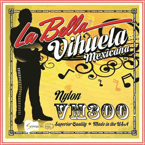 La Bella VM300 Mexican Vihuela Strings VM-300  5 String Set