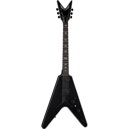 Dean V Select Fluence Black Satin Electric Guitar - Fishman Pickups