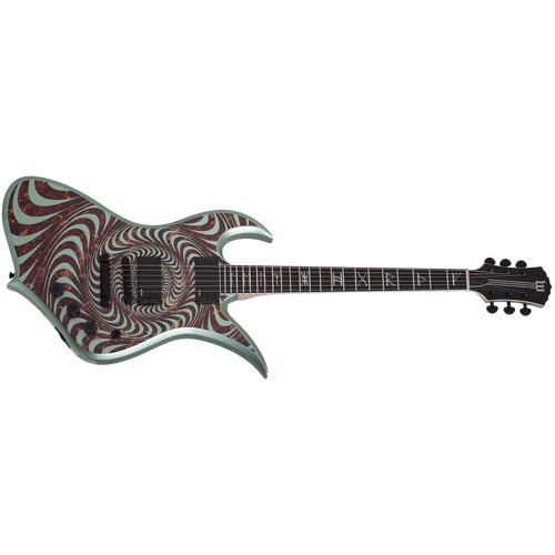 Wylde Audio Thoraxe Tortoise Psychic Bullseye Gangrene Electric Guitar