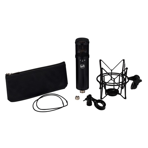 Warm Audio WA-47jr-BLK FET Black Condenser Microphone - Black