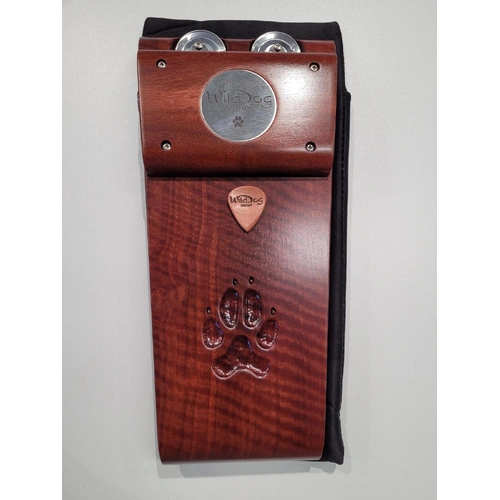 Wild Dog Custom Shop Exotic Timbers Stomp Box - Figured Jarrah 