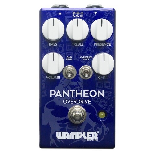 Wampler Pantheon British Blues Overdrive Guitar Effects Pedal
