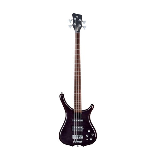 Warwick RockBass Infinity 4-String Bass Guitar Nirvana Black Transparent High Polish