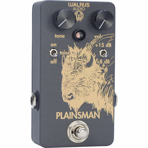 WALRUS AUDIO Plainsman Clean Boost Pedal for Electric Guitars