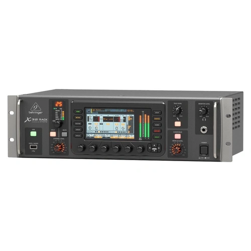 The Behringer 40-Input 25-Bus X32 Rack Digital Rack Mixer With 16 Preamps