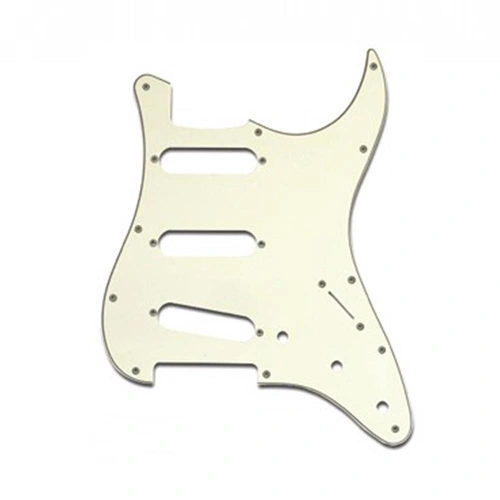 Big Bang Tone Electric Guitar Pickguard USA Std Strat - Parchment  3 Ply