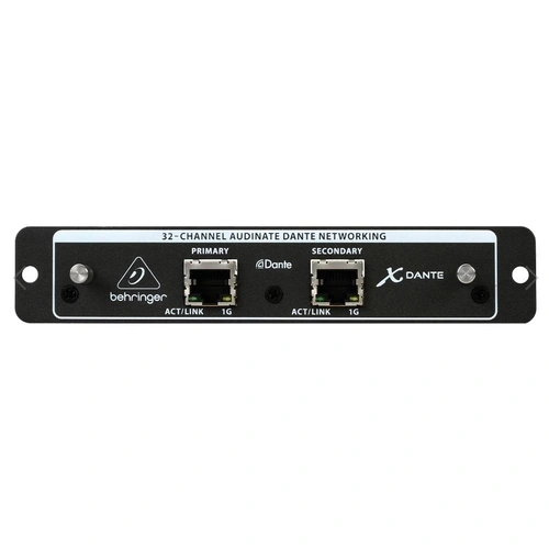 The Behringer High-Performance X-DANTE  Audinate Expansion Card For X32