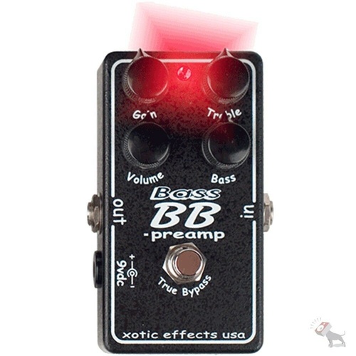 Xotic Bass BB Preamp Distortion Booster Effect Pedal for Electric Bass Guitar