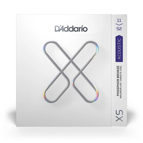 D'Addario XSAPB1152 Phosphor Bronze Acoustic Guitar Strings - .011-.052 