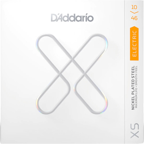 D'Addario XSE1046 Nickel-plated Steel-coated Electric Guitar Strings - .010-.046