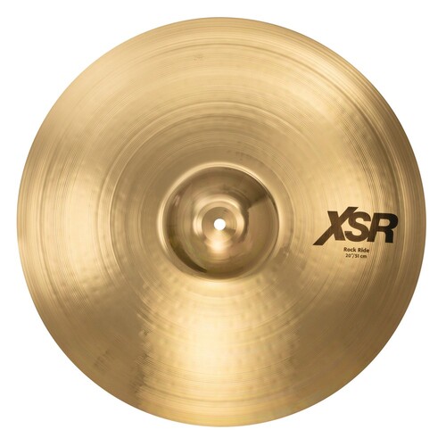 Sabian XSR2014B XSR Rock Medium Heavy B20 Brilliant Finish Ride Cymbal 20in