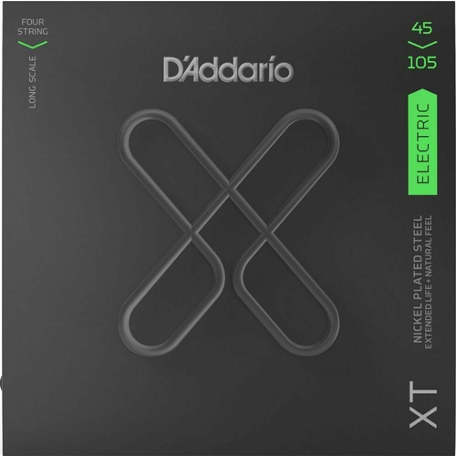 D'Addario XT Nickel Electric Bass Strings XTB45105 LT/MB - Long Scale 45- 105