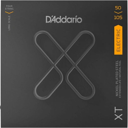 D'Addario XT Nickel Electric Bass Strings XTB50105 Medium - Long Scale 50 - 105