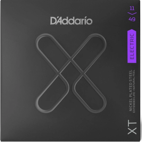 D'Addario XT Nickel Wound Electric Guitar Coated Strings 11 - 49 Medium