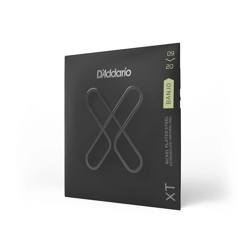 D'Addario XT Banjo Nickel Plated Steel, Light, 09-20