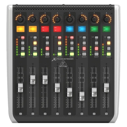 The Behringer X-Touch Extender USB Controller With Touch-Sensitive Motor Faders