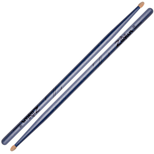 Zildjian Chroma Drumsticks - 5A - Metallic Blue 1 Pair of Drumsticks