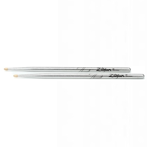 Zildjian Chroma Drumsticks - 5A - Metallic Silver Pair of Drumsticks
