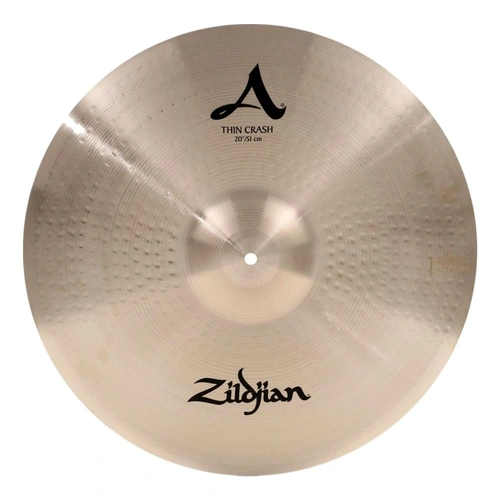 Zildjian A Series Thin Crash 20" Fast Bright Lightweight Cymbal Traditional