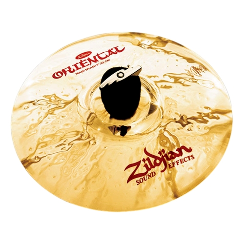 Zildjian Oriental Trash Splash Brilliant Finish 9" Trashy Short Splash Cymbal