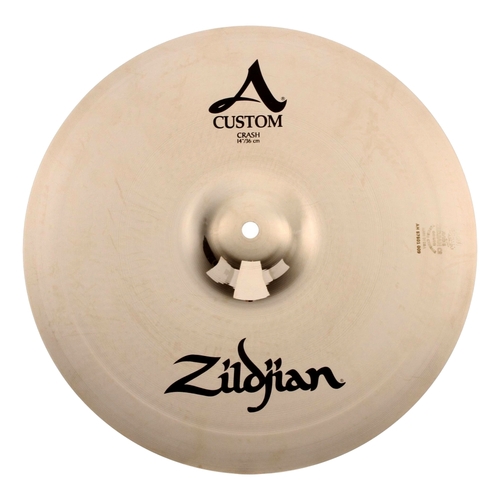 Zildjian A Custom Crash Brilliant 14" Classic Well-Balanced Bright Warm Cymbal