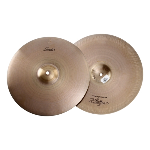 Zildjian A Avedis Hihats Pair Traditional Finish 15" Dark Overtone Cymbals