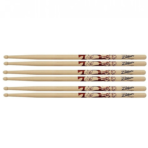 Zildjian Artist Series Dave Grohl Drumsticks Drum Sticks 3 Pairs