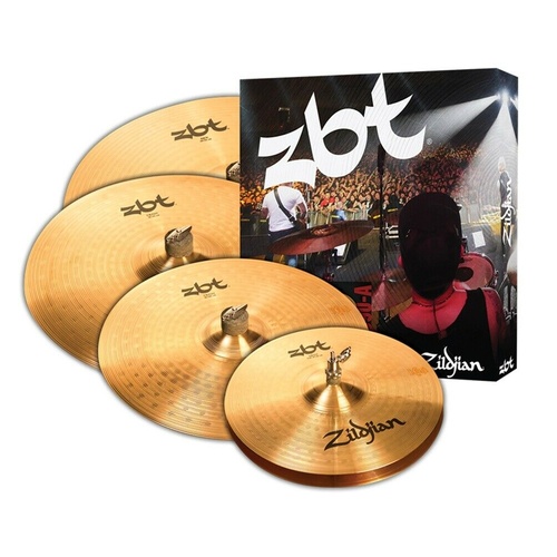 Zildjian ZBT 5 Box Set - 14" Hi-Hats, 16" Crash, 20" Ride w/ Free 18" Crash